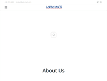 Tablet Screenshot of labs-mart.com